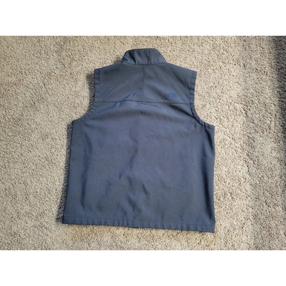 The North Face Apex Bionic Softshell Vest Mens XL Blue Windproof Windwall Jacket